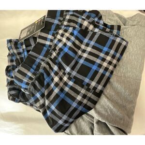 New Men's Big & Tall‎ Cuddl Duds 2 Pack Banded Bottom Pajama Pants Set-Size 2XB